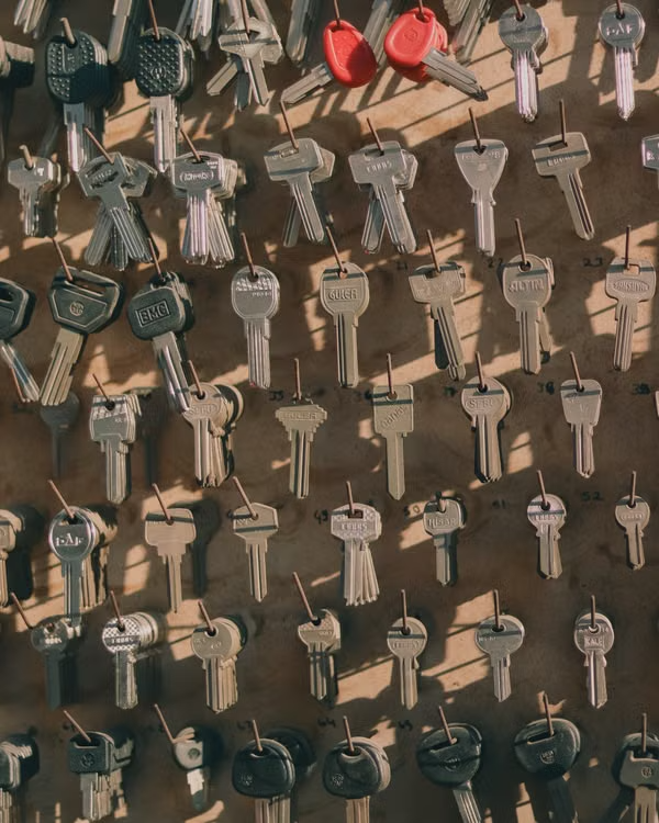 Locksmith at work